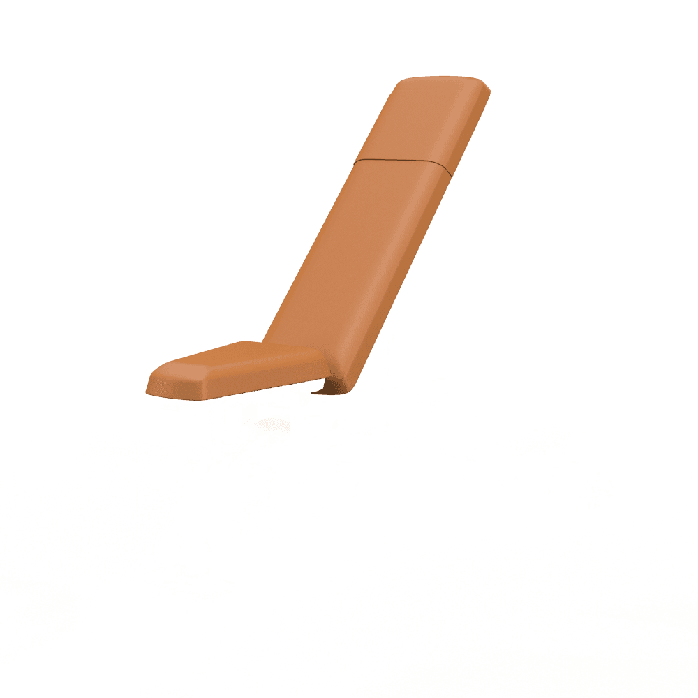 Multi-Adjustable Bench - Bucksuede upholstery