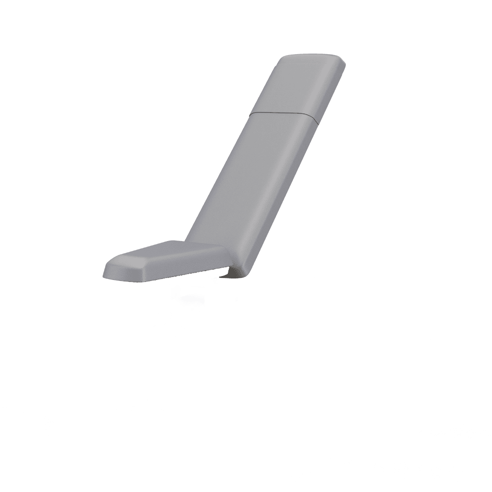 Multi-Adjustable Bench - Lite Grey upholstery