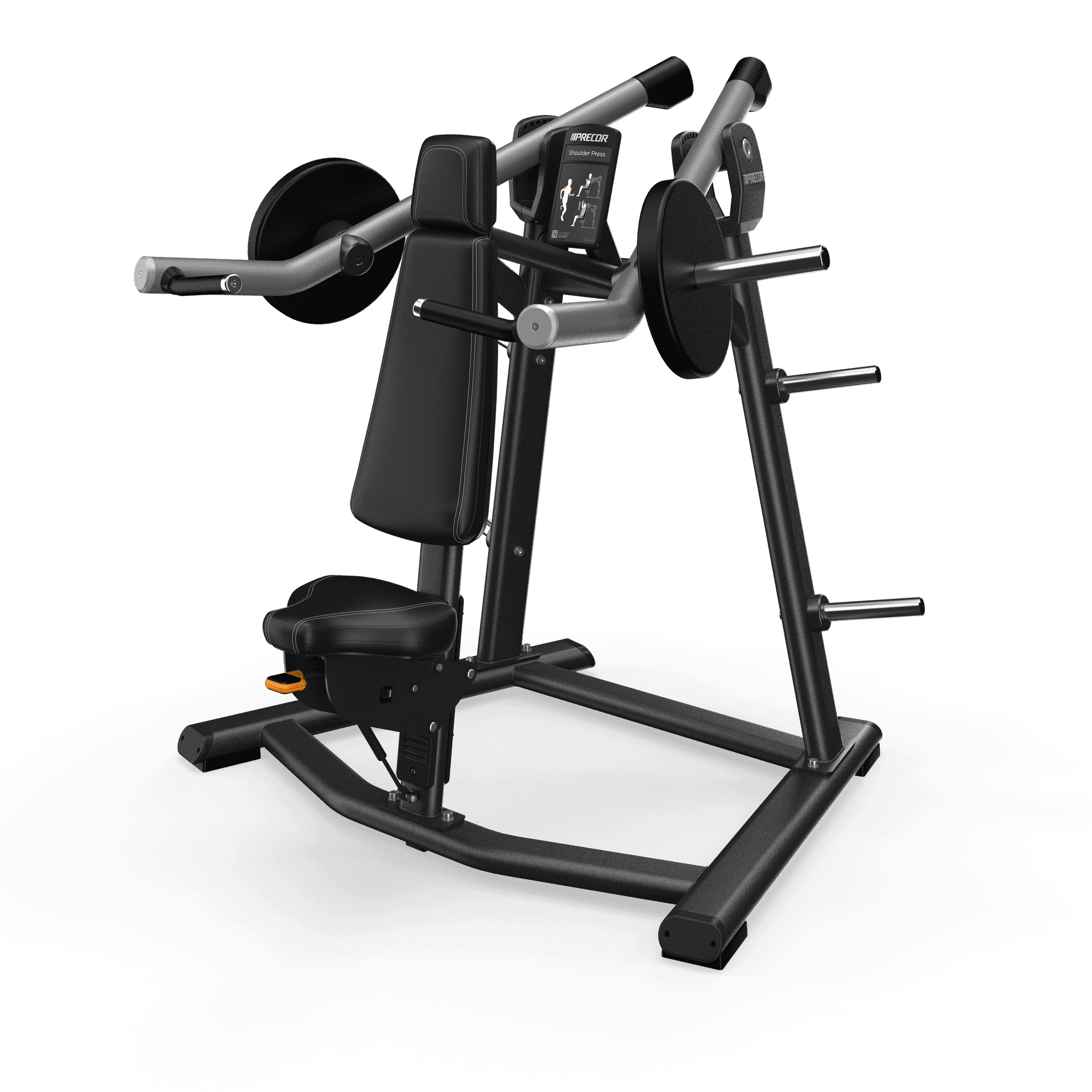 Shoulder Press with Black Pearl frame