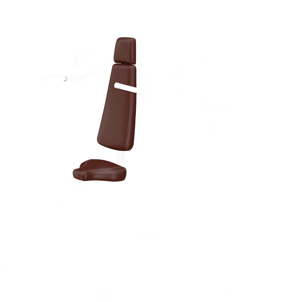 Shoulder Press - Burgundy upholstery