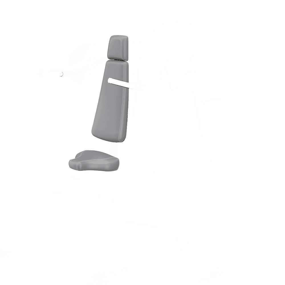 Shoulder Press - Lite Grey upholstery