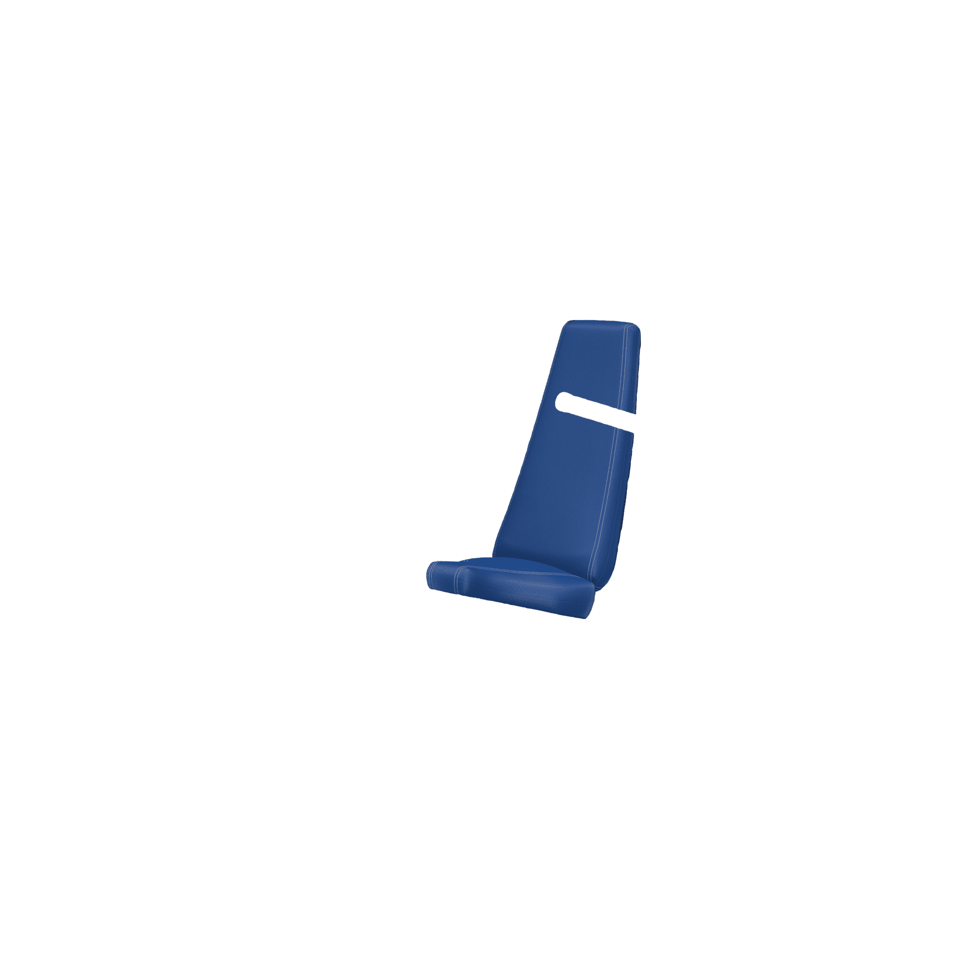 Converging Chest Press - Blue Jay upholstery