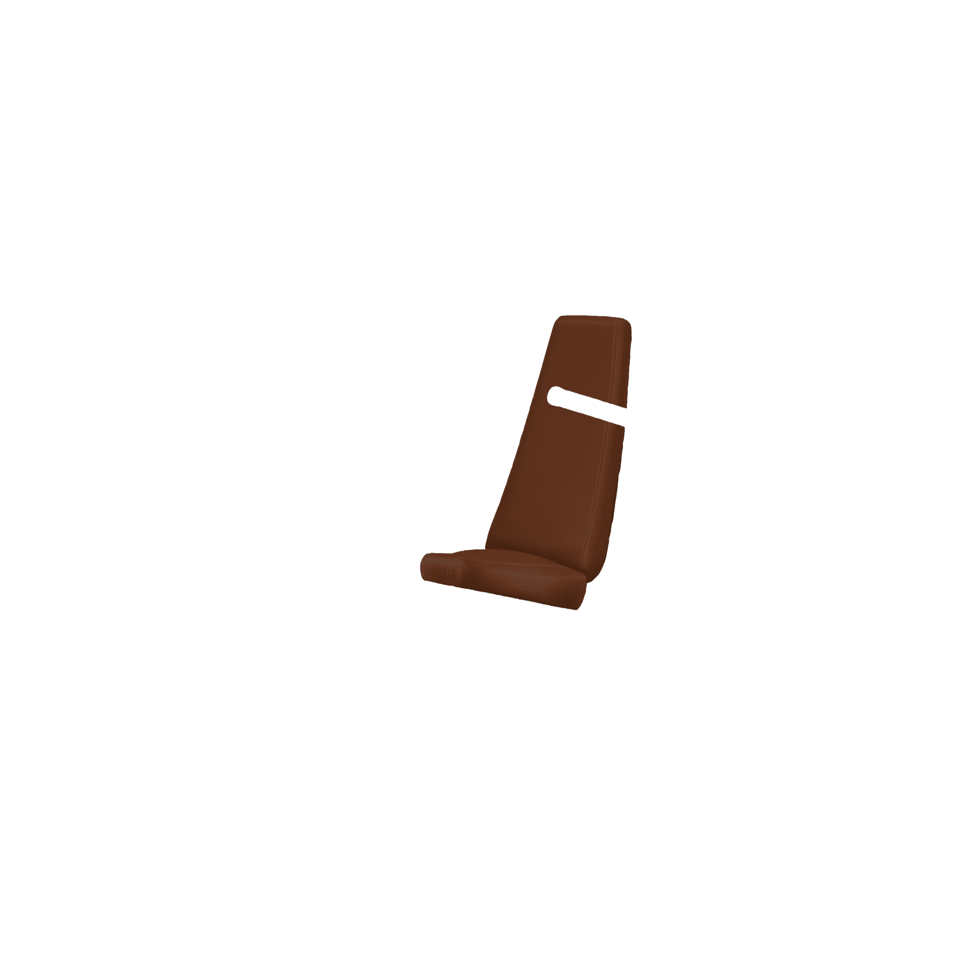 Converging Chest Press - Chocolate upholstery