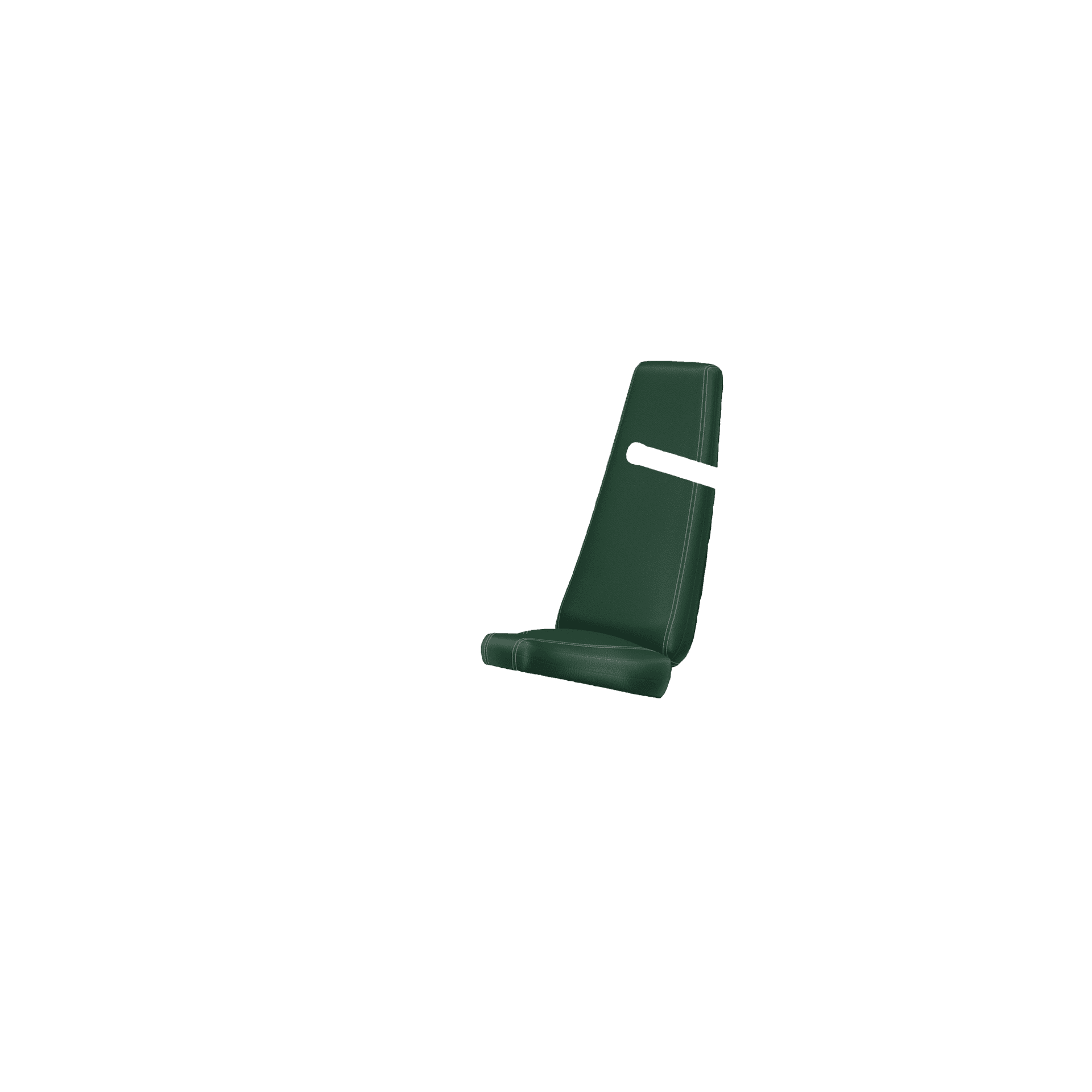 Converging Chest Press - Hunter Green upholstery