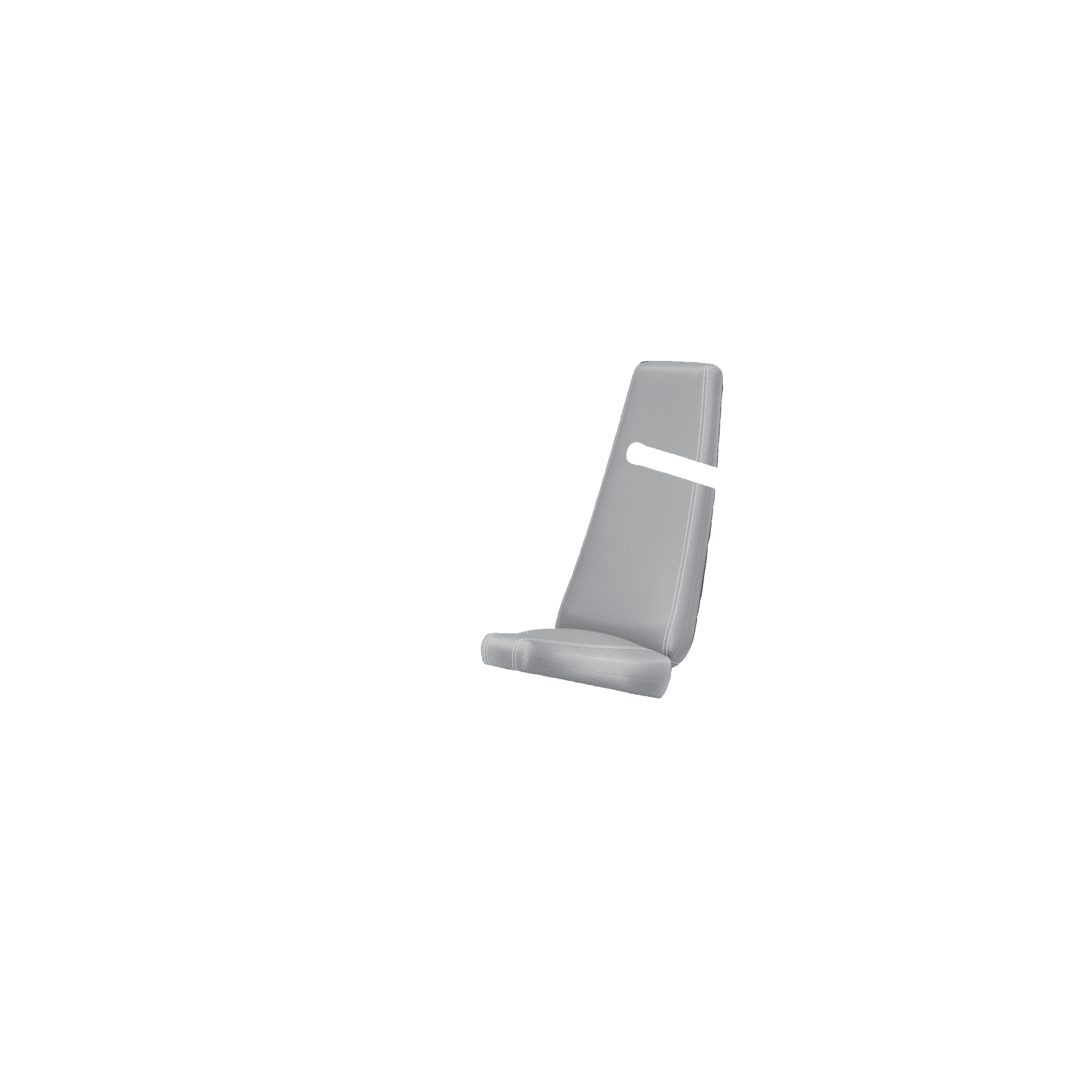 Converging Chest Press - Lite Grey upholstery