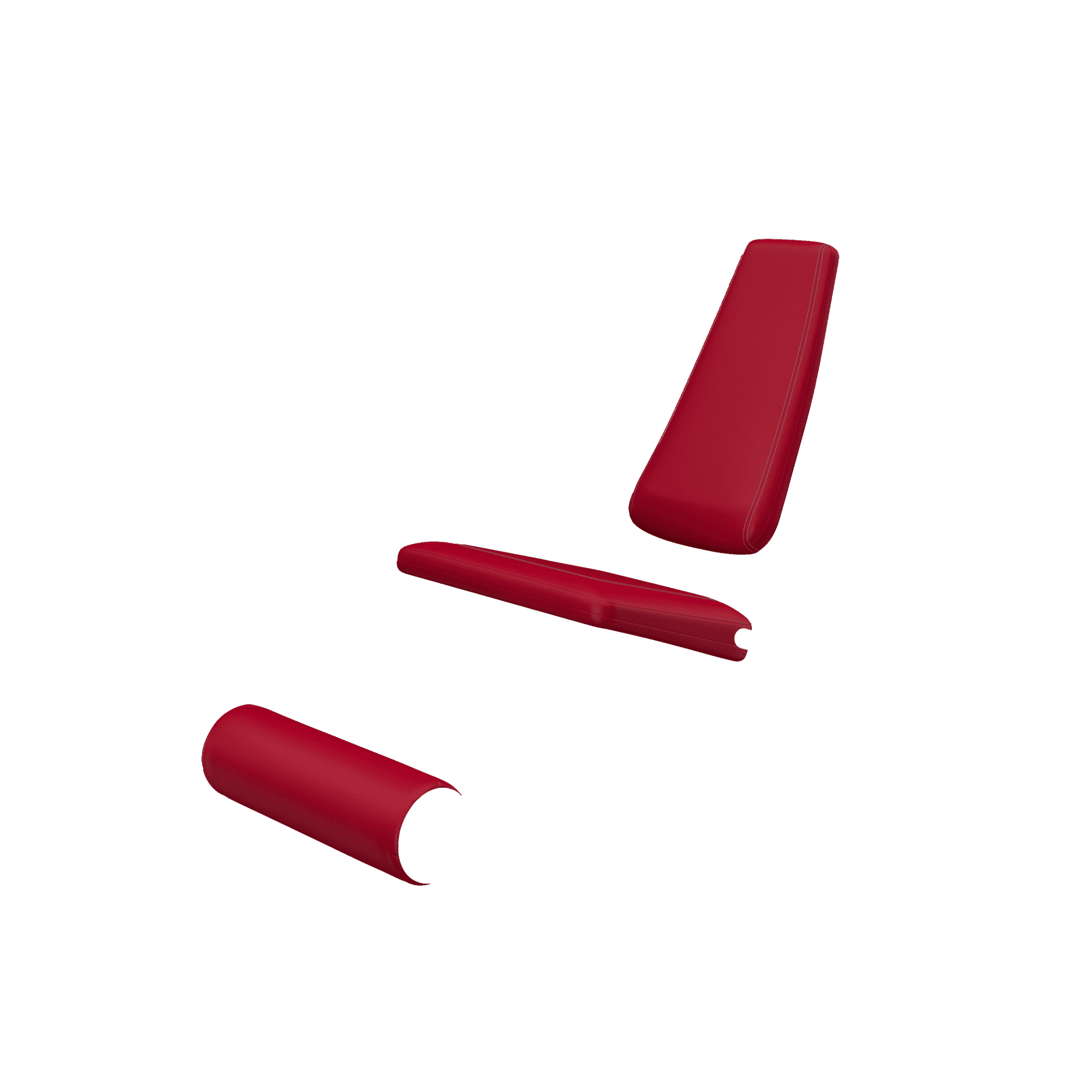 Leg Extension - American Beauty upholstery