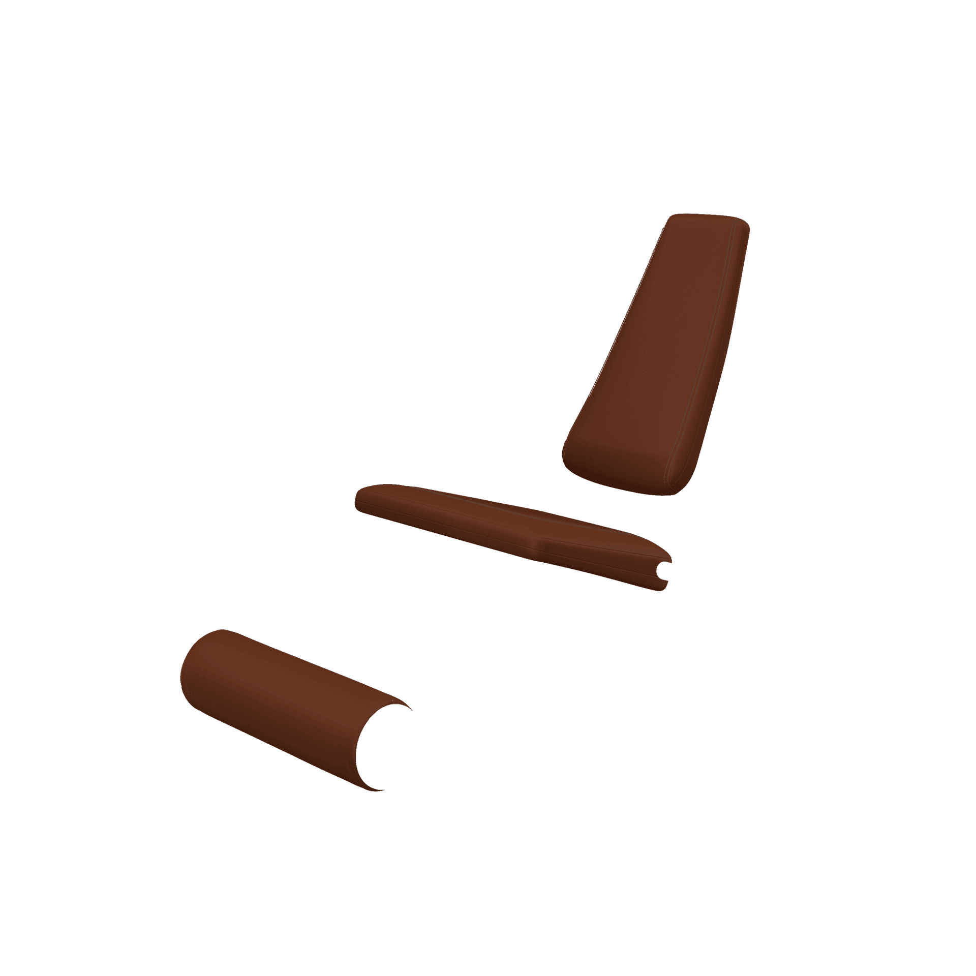 Leg Extension - Chocolate upholstery