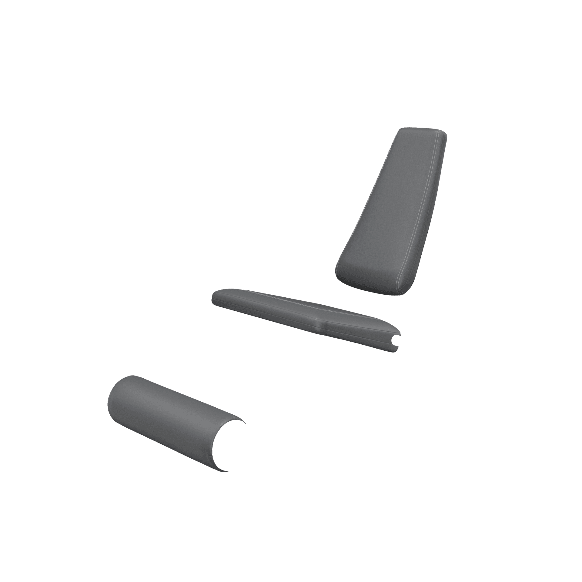 Leg Extension - Slate upholstery