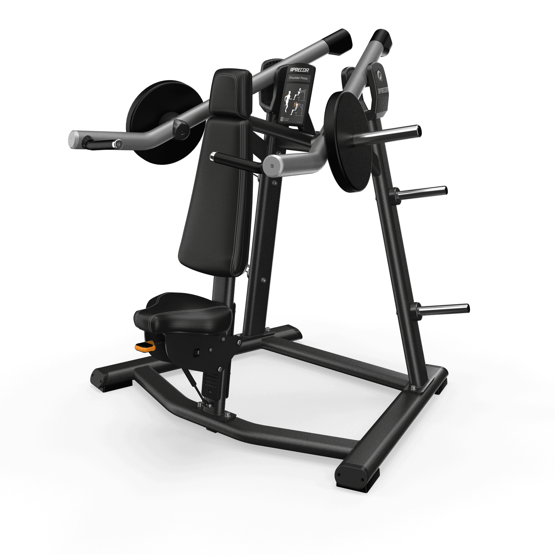 Shoulder Press with Black Pearl frame