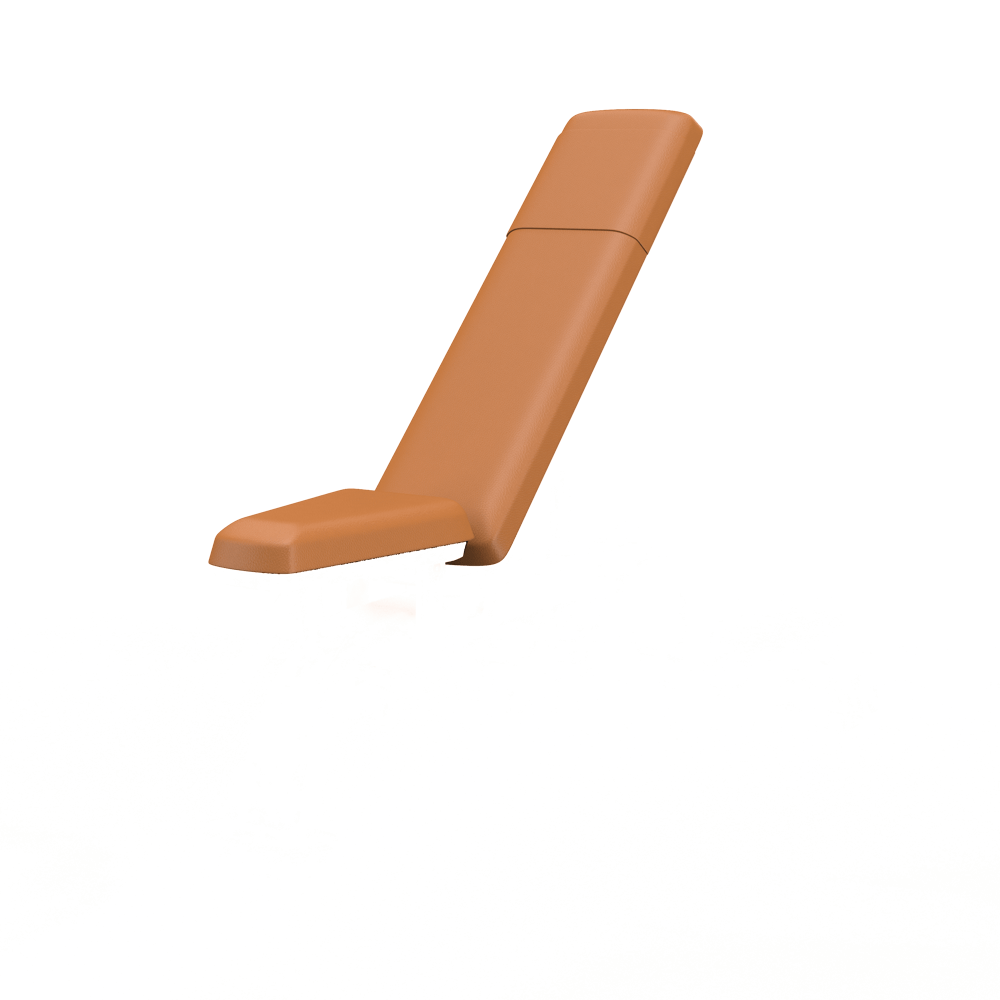 Multi-Adjustable Bench - Bucksuede upholstery