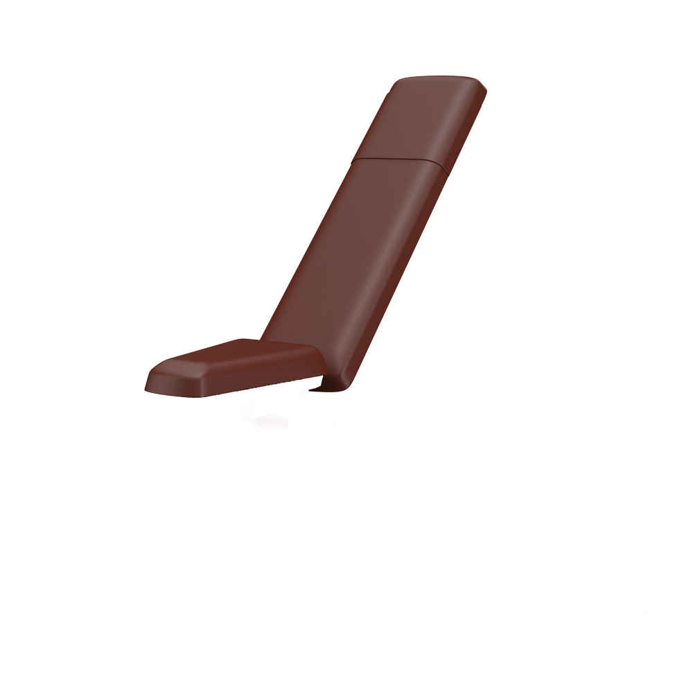 Multi-Adjustable Bench - Burgundy upholstery