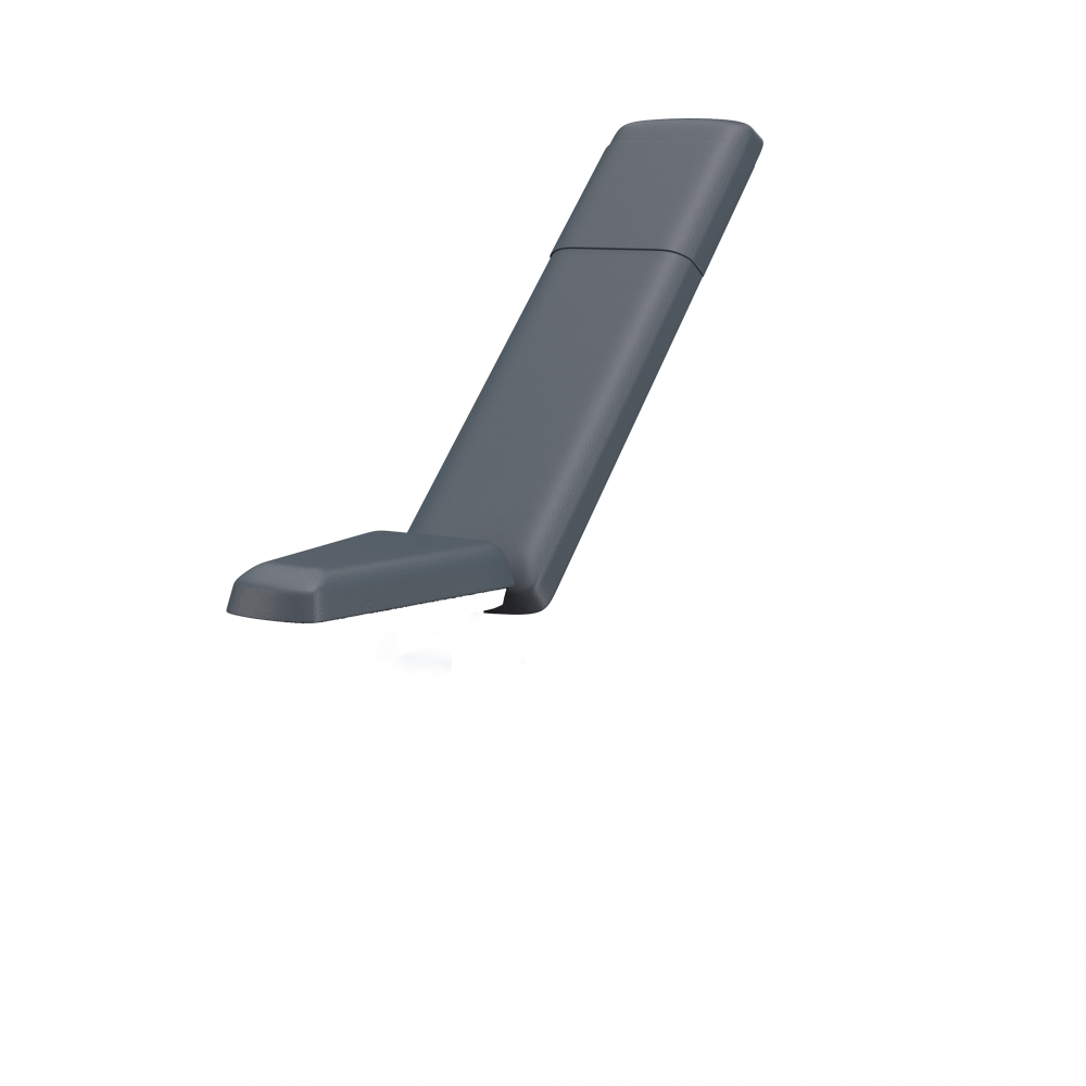 Multi-Adjustable Bench - Graphite upholstery