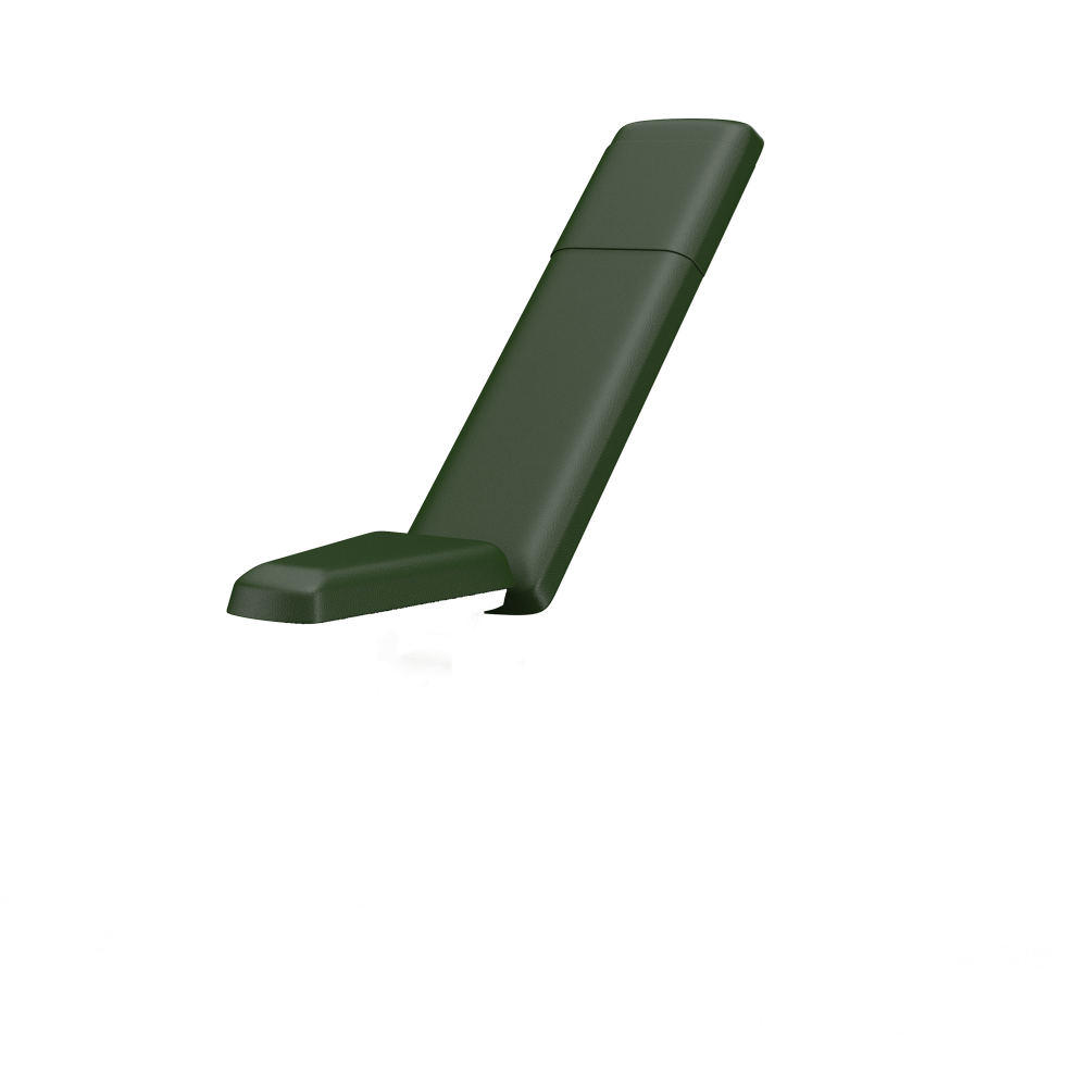 Multi-Adjustable Bench - Hunter Green upholstery
