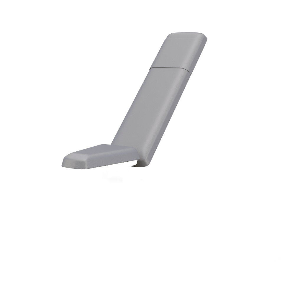 Multi-Adjustable Bench - Lite Grey upholstery