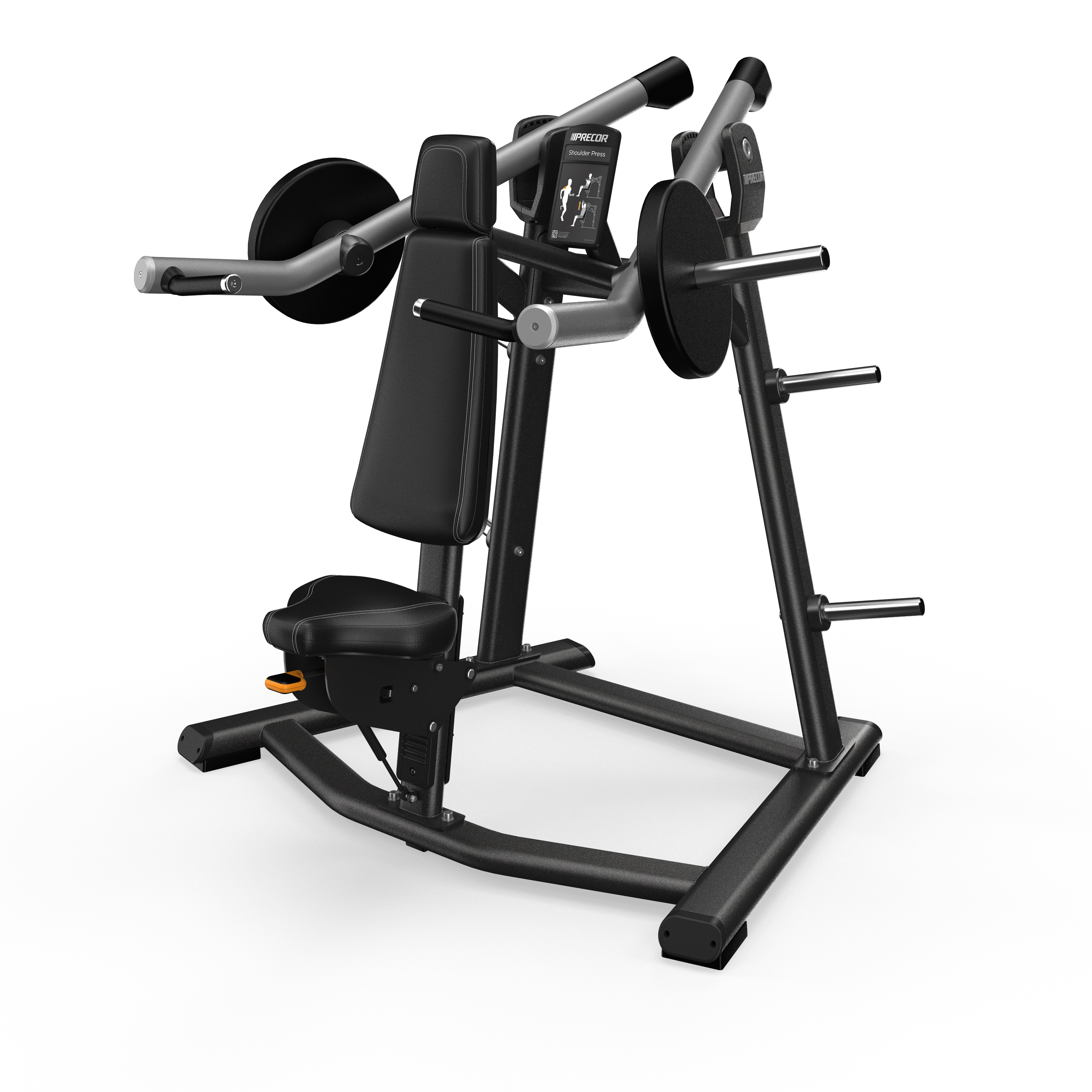 Shoulder Press with Black Pearl frame