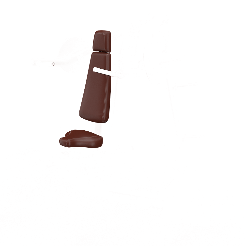 Shoulder Press - Burgundy upholstery