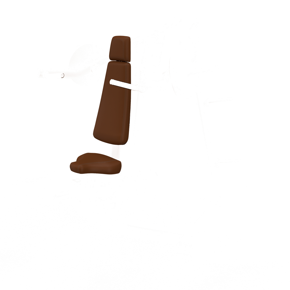 Shoulder Press - Chocolate upholstery