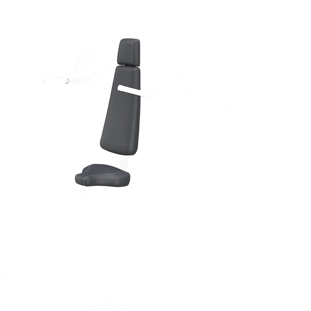 Shoulder Press - Slate upholstery