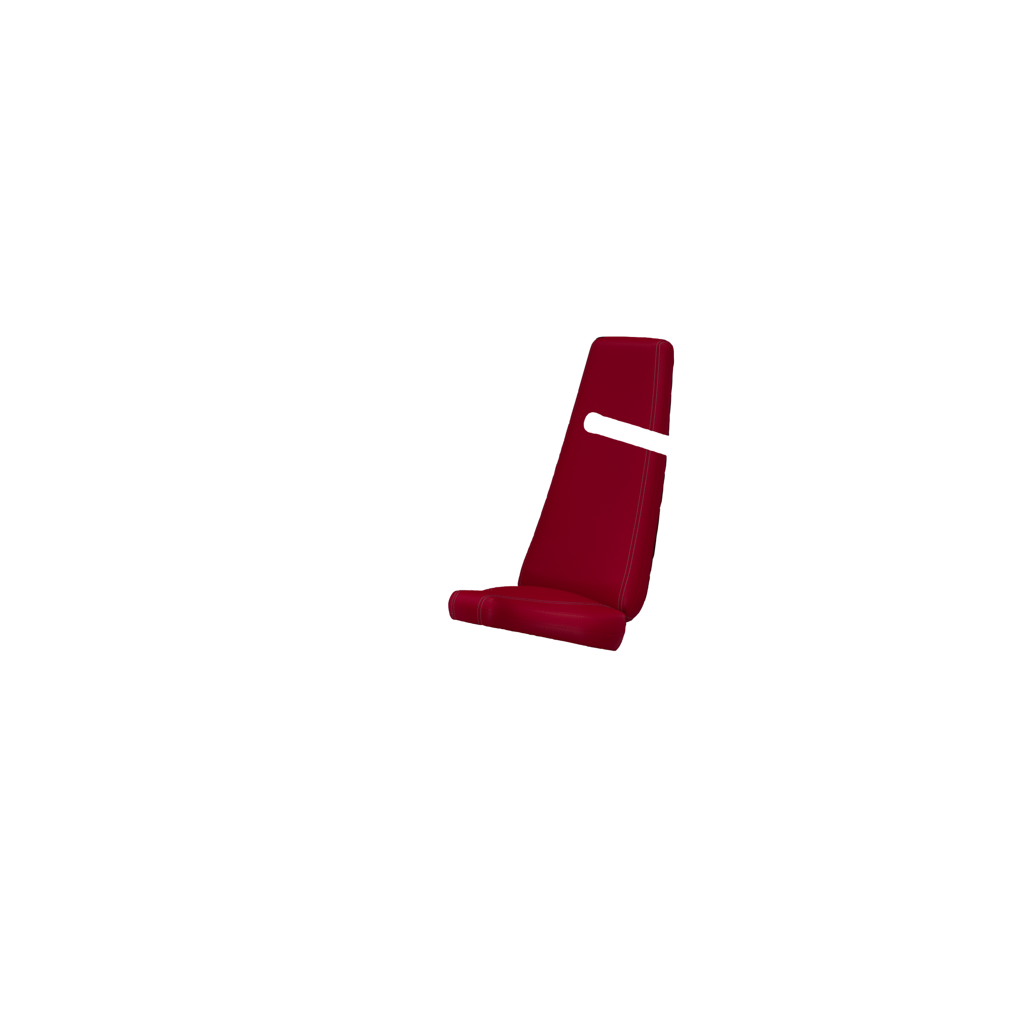 Converging Chest Press - Candy Apple upholstery
