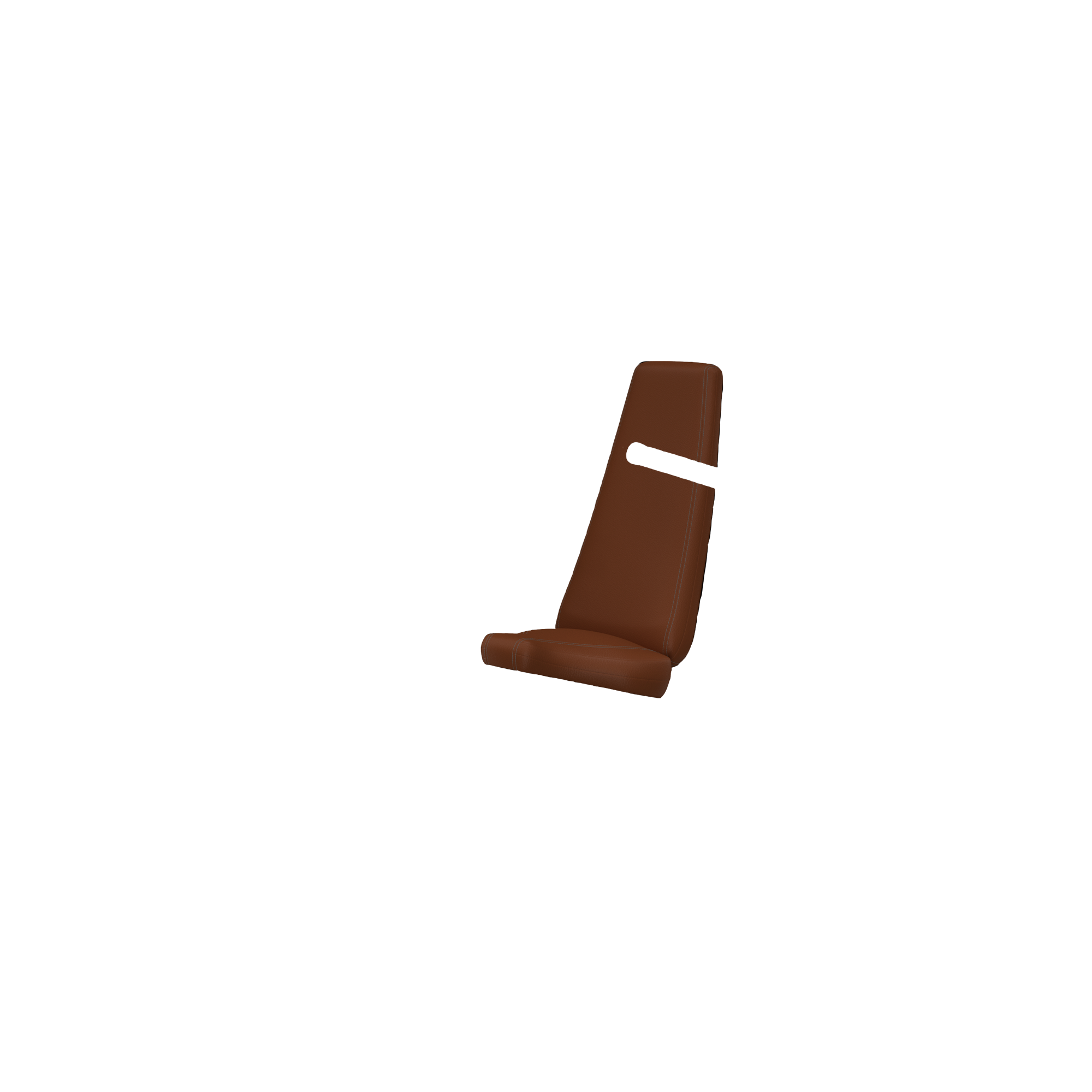 Converging Chest Press - Chocolate upholstery