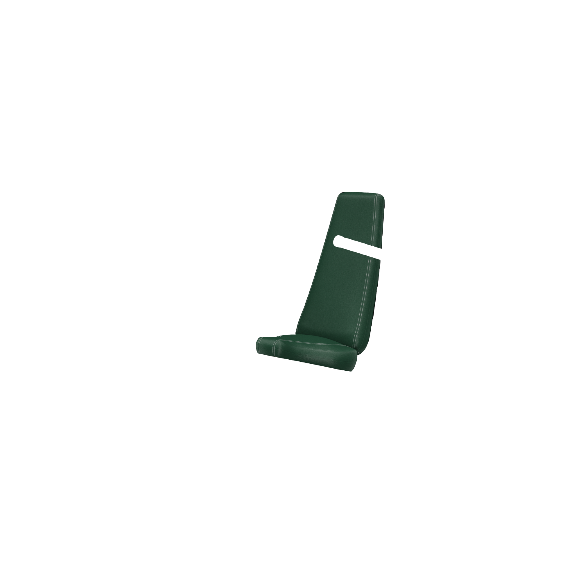 Converging Chest Press - Hunter Green upholstery