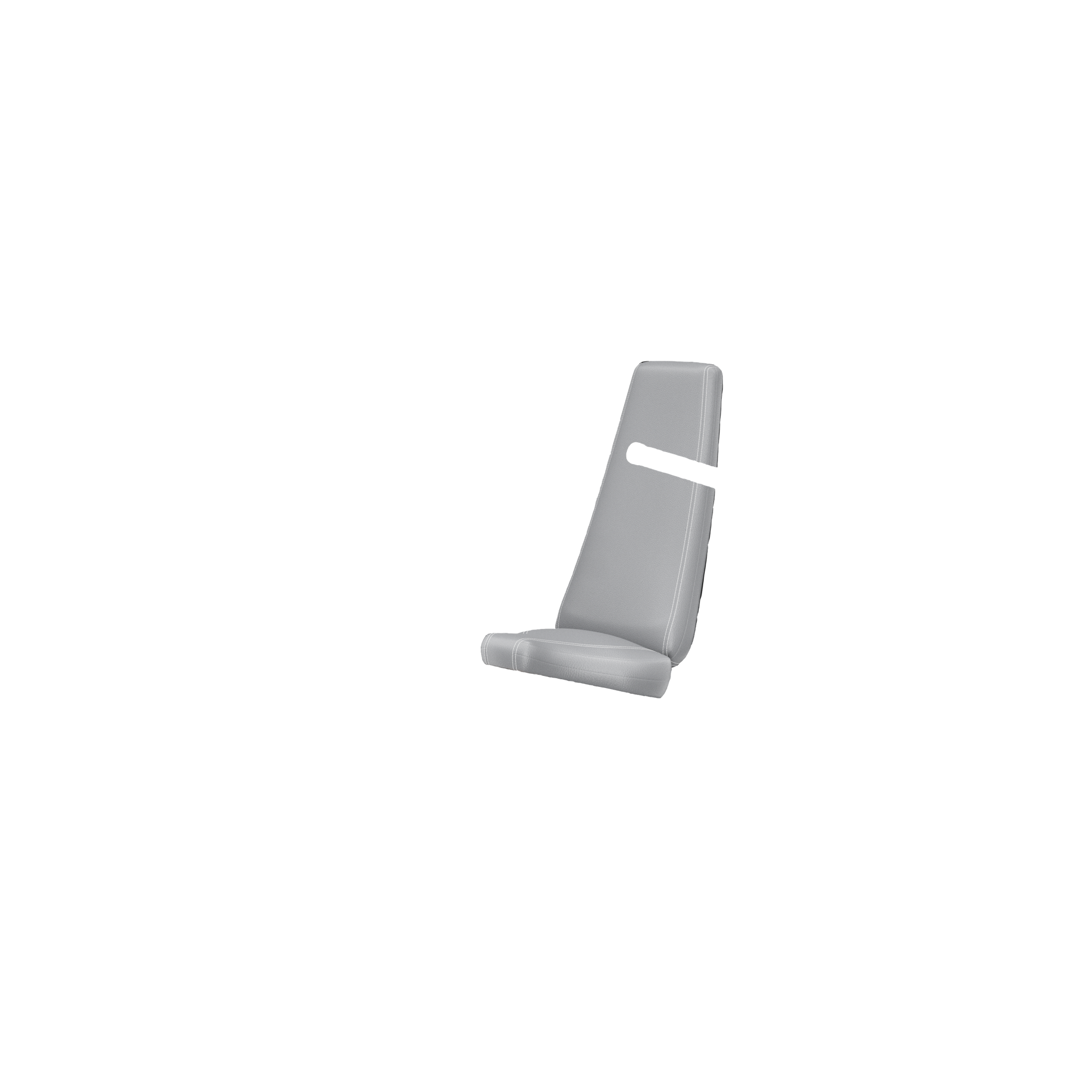 Converging Chest Press - Lite Grey upholstery