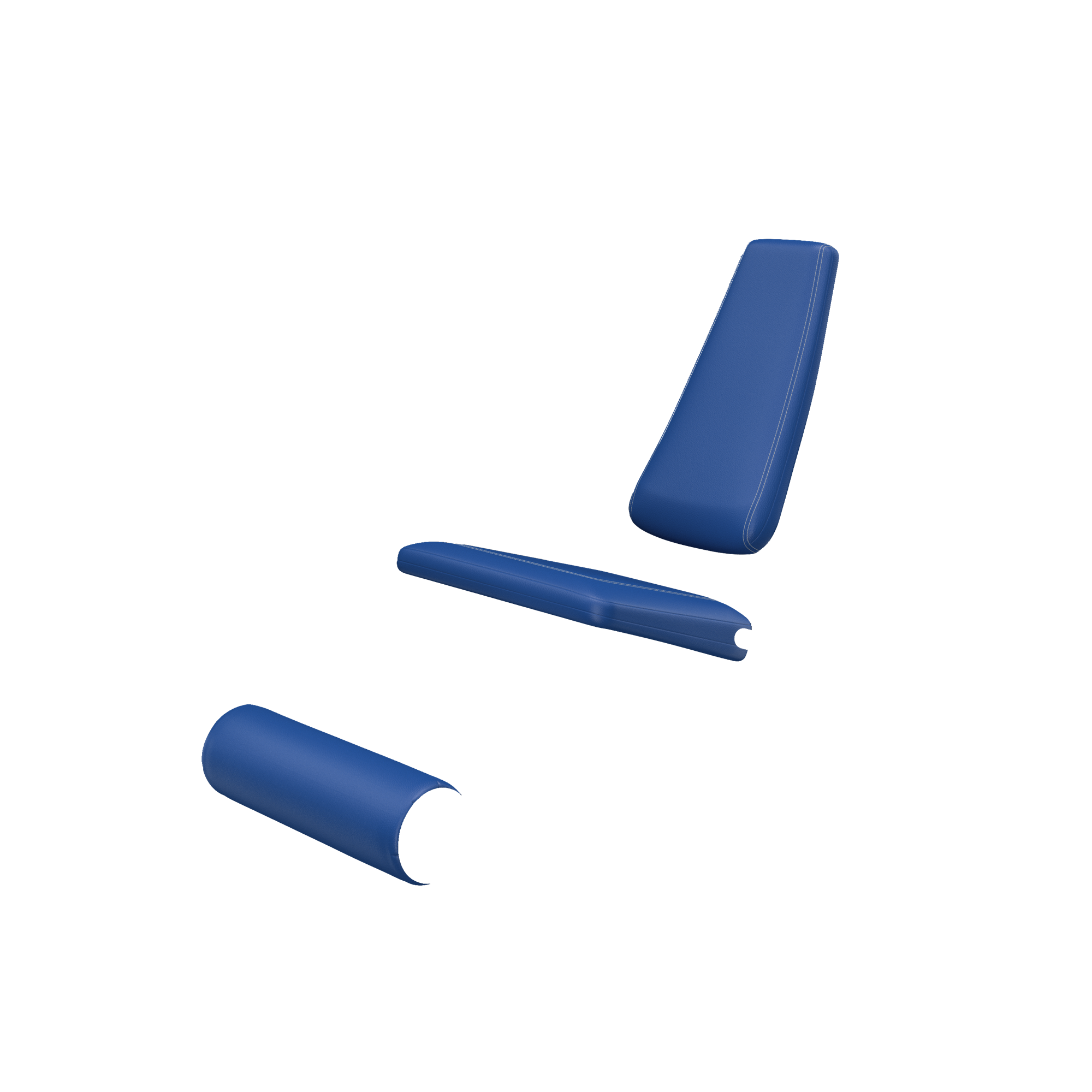 Leg Extension - Blue Jay upholstery