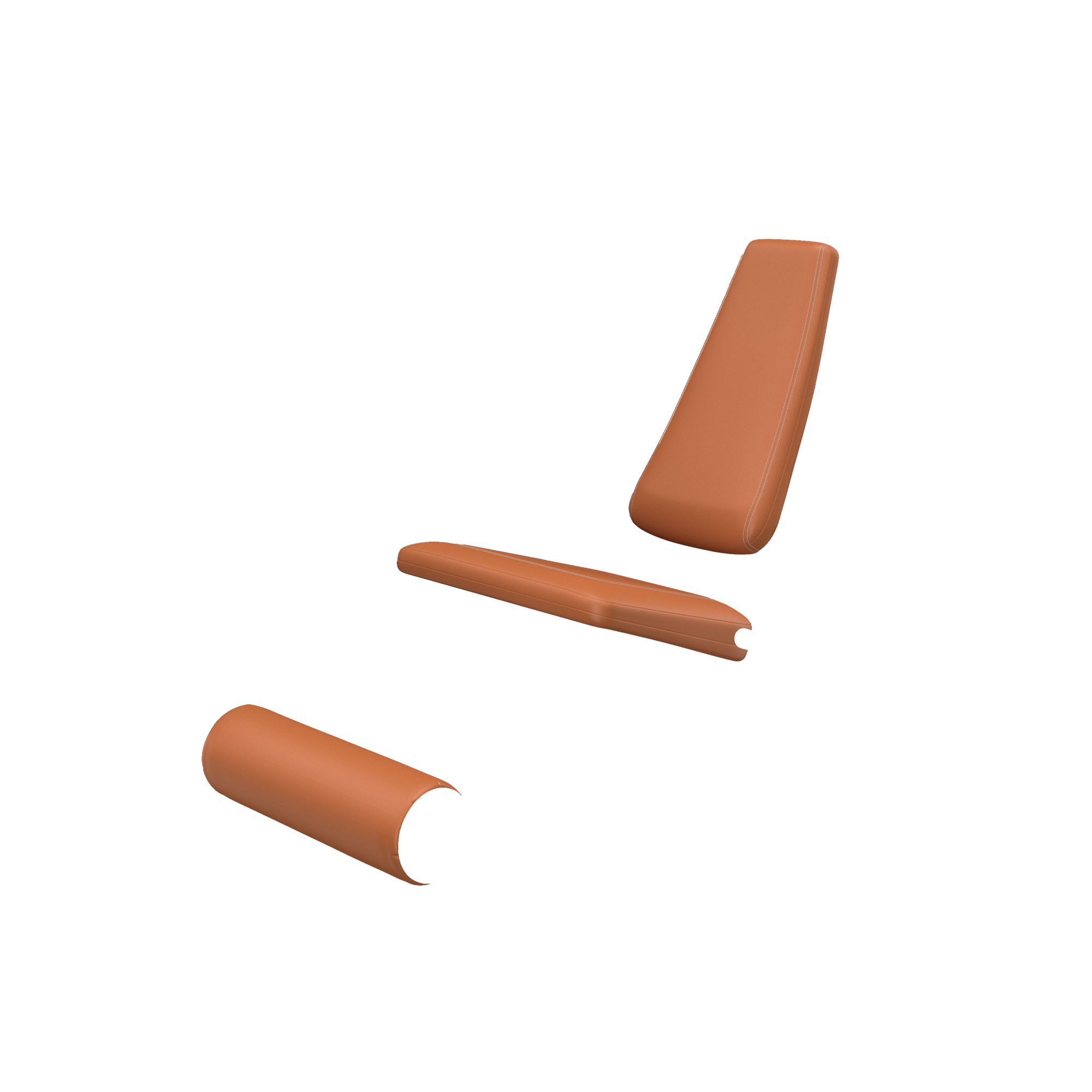 Leg Extension - Bucksuede upholstery