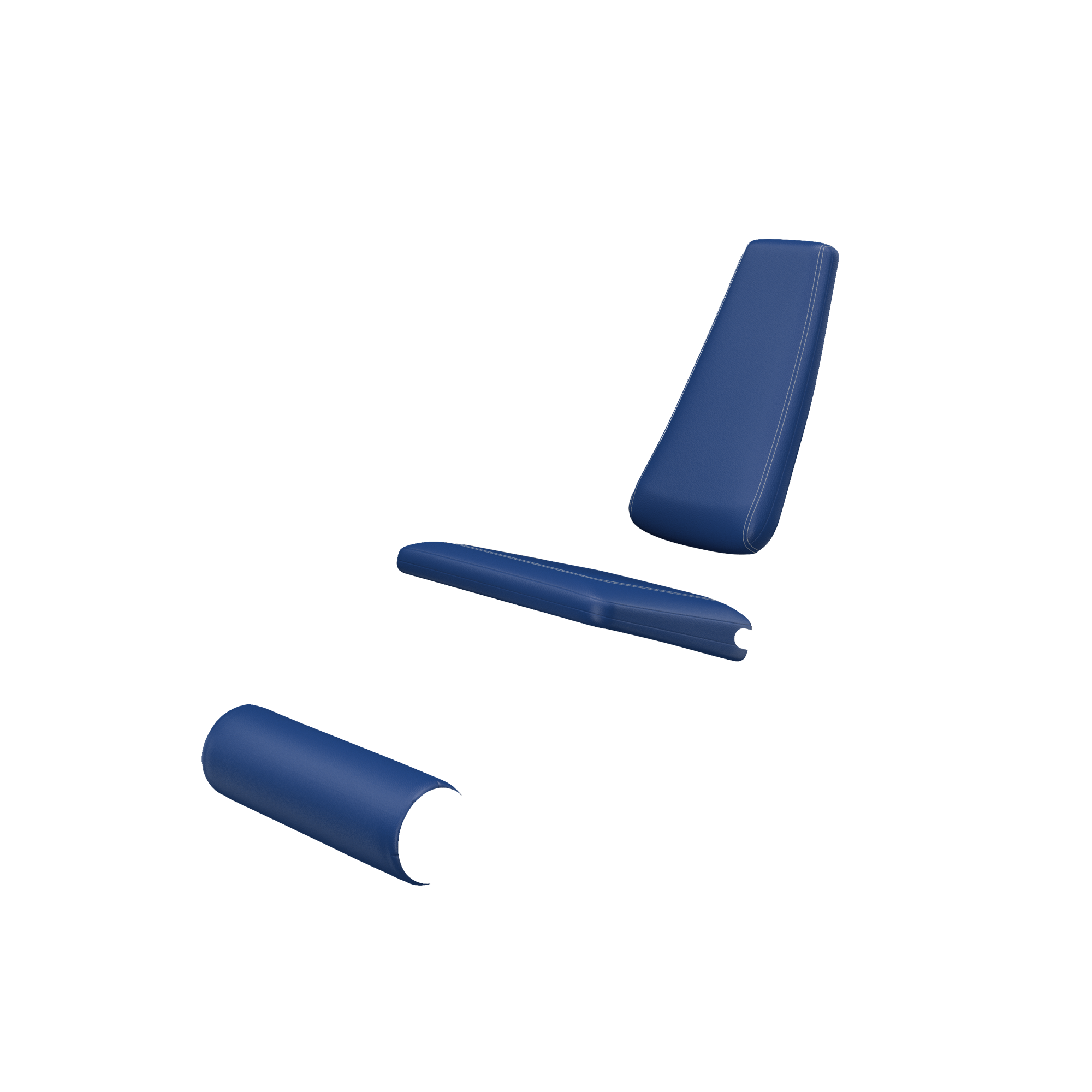 Leg Extension - Royal Blue upholstery
